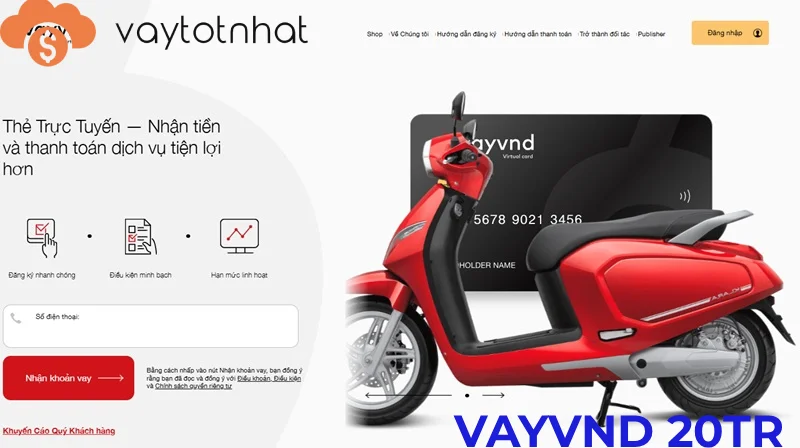 vay tiền online tại vayvnd