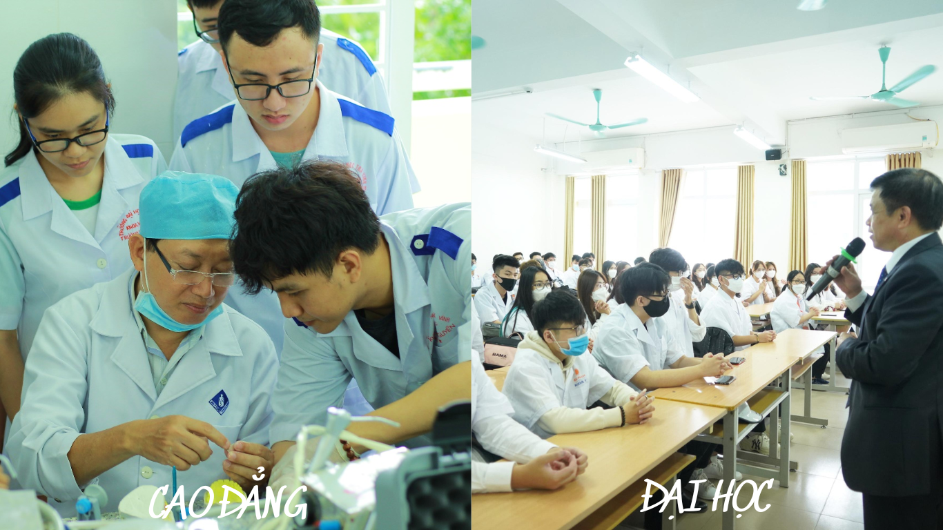 Y sỹ đa khoa - học cao đẳng hay đại học sẽ tốt hơn?